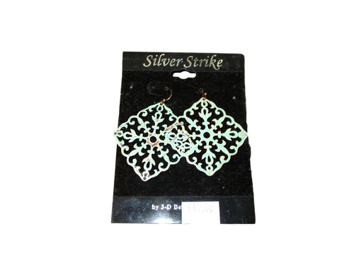 Silver Strike Earrings