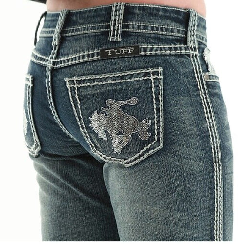 Cowgirl Tuff Wild and Wooly Shimmer Women's Jeans 28x31 - Aces & Eights Western Wear, Inc. 