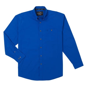 George Strait Long Sleeve Shirt - Royal Blue