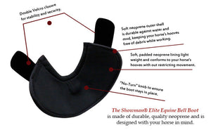 Equine Elite Bell Boots Small