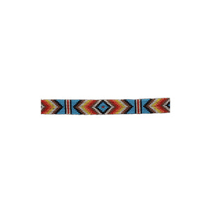 Twister Multicolored South West Beaded Hatband