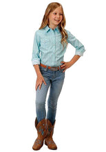 Load image into Gallery viewer, Roper Girls Oasis Western Shirt