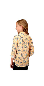 Roper Girl's Cactus Bronc Western Shirt