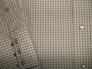 Flying R Red Checkered Western Shirt