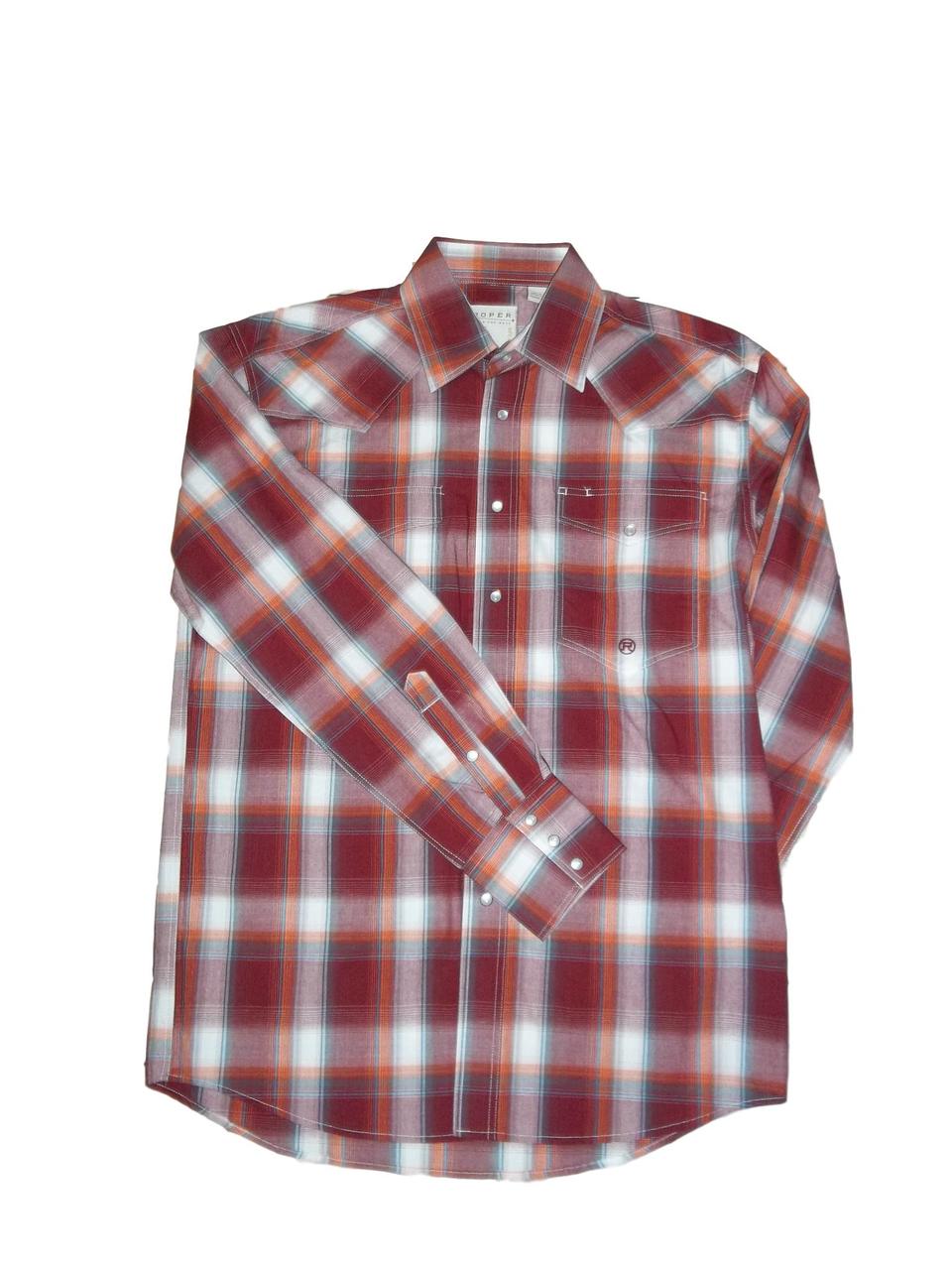 Roper Mens Vista Plaid