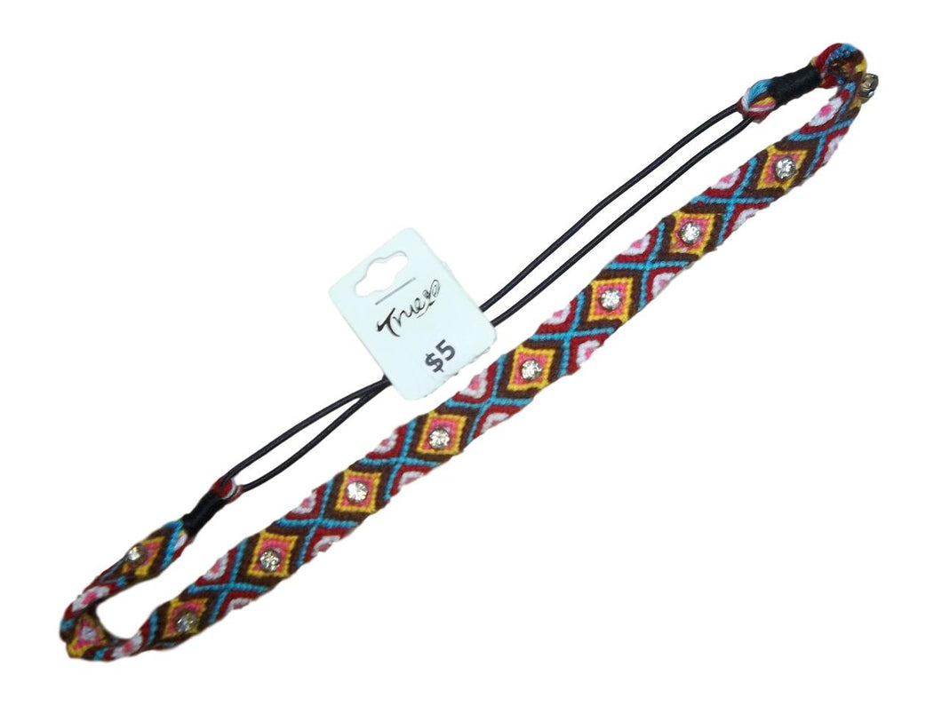 Multicolored Elastic Headband JH0124AQYF
