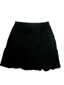 Short Polybrepe Broomed Skirt