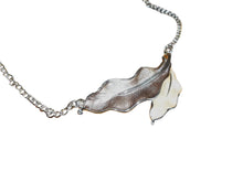 Load image into Gallery viewer, Double Feather Necklace