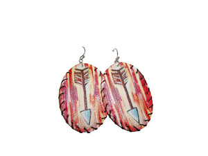 Serape Arrow Earrings