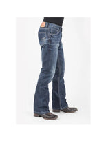 Load image into Gallery viewer, Stetson Low Rise Bootcut Western Denim Jeans