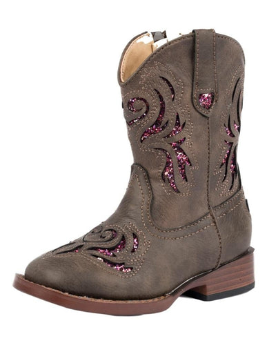 Roper Toddler Glitter Breeze Girls Boots