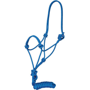 Poly Rope Halter w/8' Lead