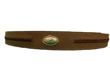 Load image into Gallery viewer, G Bar D Men&#39;s Brown Belt W/Braid