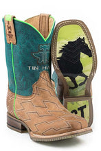 Load image into Gallery viewer, Kid&#39;s Tin Haul Horse Power Boots