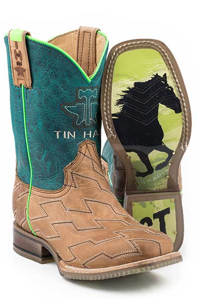 Kid's Tin Haul Horse Power Boots
