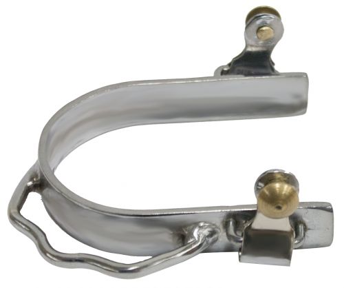 Ladies Nickel Plated Bumper Spurs