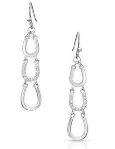 One Step Closer Horseshoe Earrings