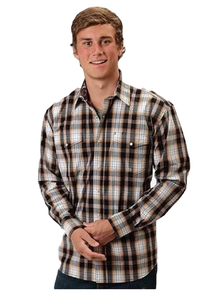 Roper Men's Desert Plaid Shirt