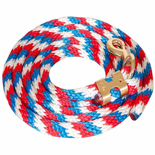 Poly Lead Rope With Brass Bolt Snap