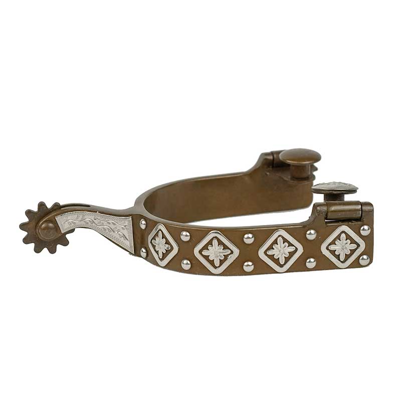 Diamond Floral Large Spurs