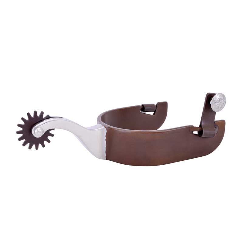 Antique Two-Tone Rock Grinder Spurs