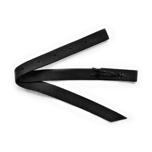 Lami-Cell Poly Web Tie Strap With Leather Tie Back