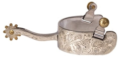 SS Men's Cutting Horse Spur 1-1/2 in. Band