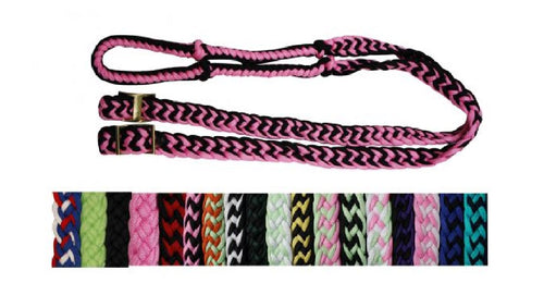 7' Nylon Braided Reins