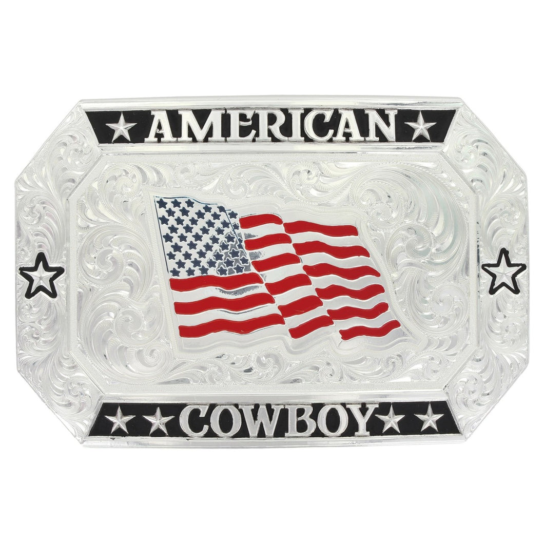 Montana Silversmith American Cowboy Belt Buckle