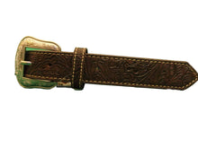 Load image into Gallery viewer, West Star Texas Boys Belt Praying Cowboy Size Large