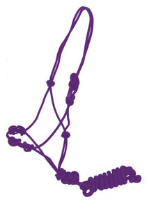 Training Rope Halter With 4 Noseband Knots