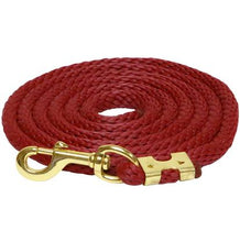 Load image into Gallery viewer, Poly Lead Rope With Brass Bolt Snap