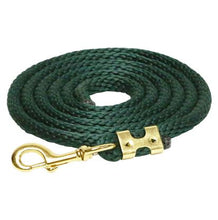 Load image into Gallery viewer, Poly Lead Rope With Brass Bolt Snap