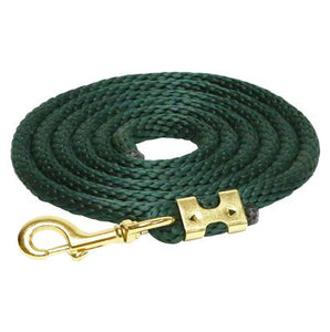 Poly Lead Rope With Brass Bolt Snap