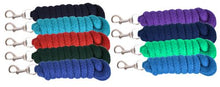 Load image into Gallery viewer, 8&#39; Braided Cotton Lead Rope with Heavy Duty Snap