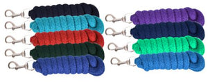 8' Braided Cotton Lead Rope with Heavy Duty Snap