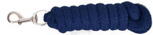 Load image into Gallery viewer, 8&#39; Braided Cotton Lead Rope with Heavy Duty Snap