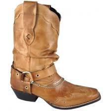 Smoky Mountain Women's Boots With Decorative Leather