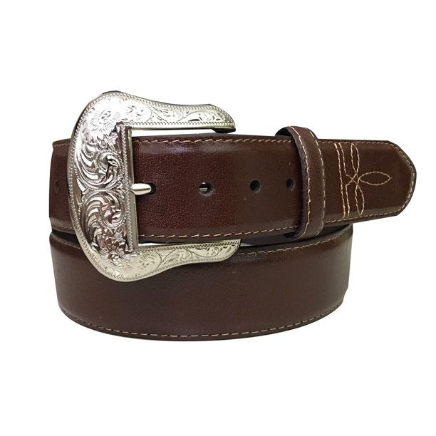 Roper Brown Leather Belt #9120500
