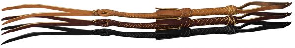 leather braided riding quirt