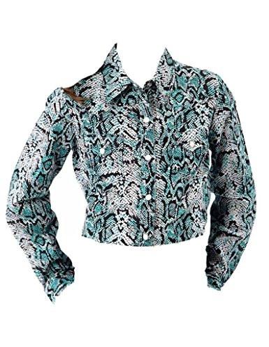 Roper Girls Snake Print Retro Shirt