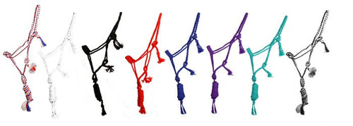 Mule Tape Halter w/Removable Lead