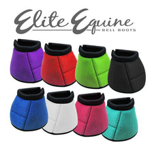 Load image into Gallery viewer, Equine Elite Bell Boots Medium