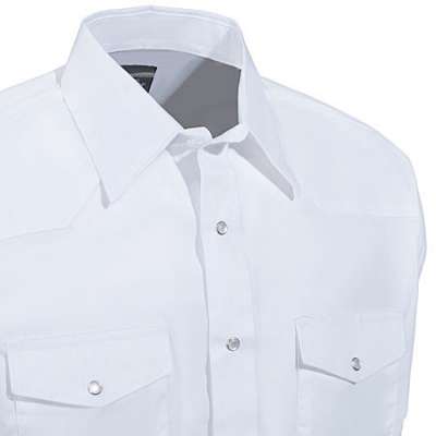 Men's Wrangler White Western Shirt