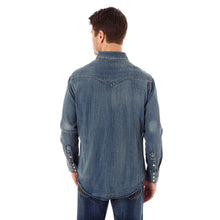Load image into Gallery viewer, Wrangler Men&#39;s Cowboy Cut Work Western Long Sleeve Shirt