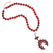 Load image into Gallery viewer, Fiery Squash Blossom Attitude Necklace
