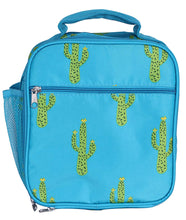 Load image into Gallery viewer, Cactus Print Square Lunch Bag