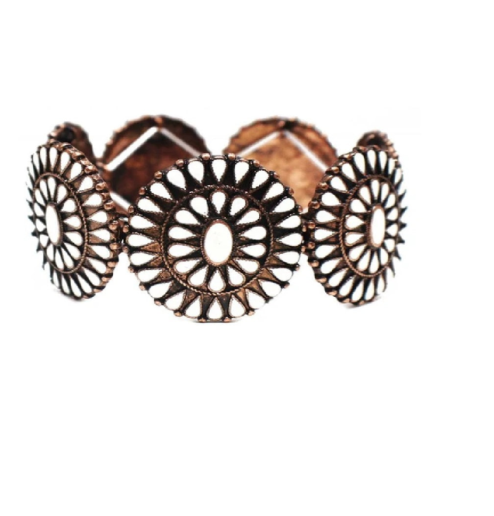 Concho Stretch Bracelet