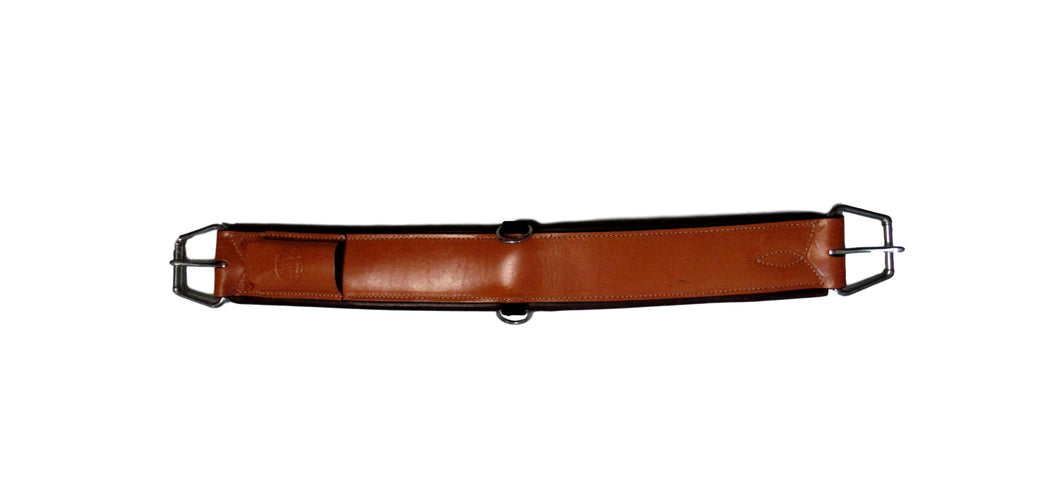 Billy Cook Leather Back Cinch