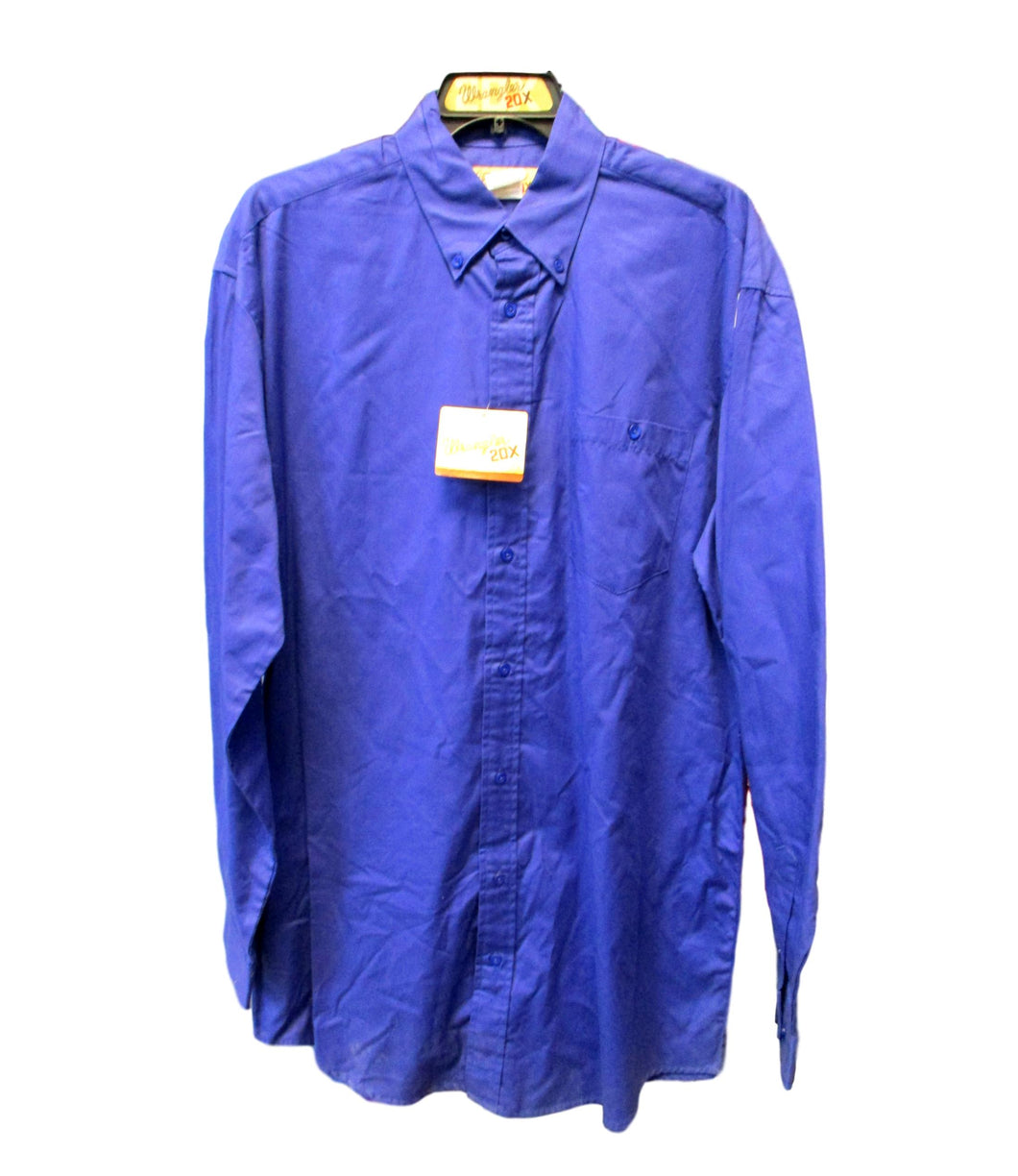 Wrangler Purple/Blue Western Shirt